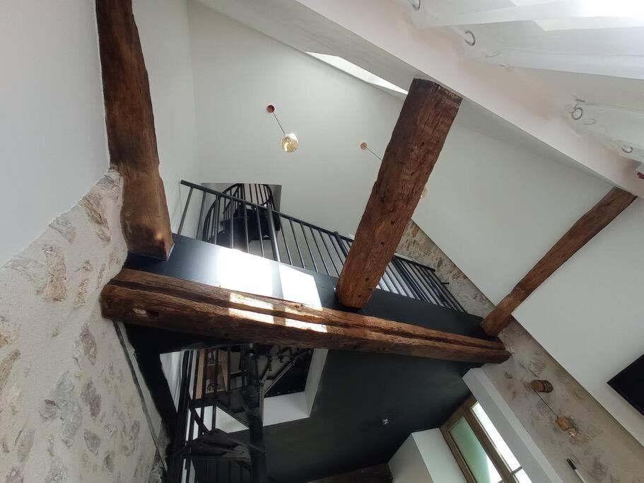 Maison Suspendue Avec Jacuzzi Privatif Понт-ен-Роаян Екстериор снимка